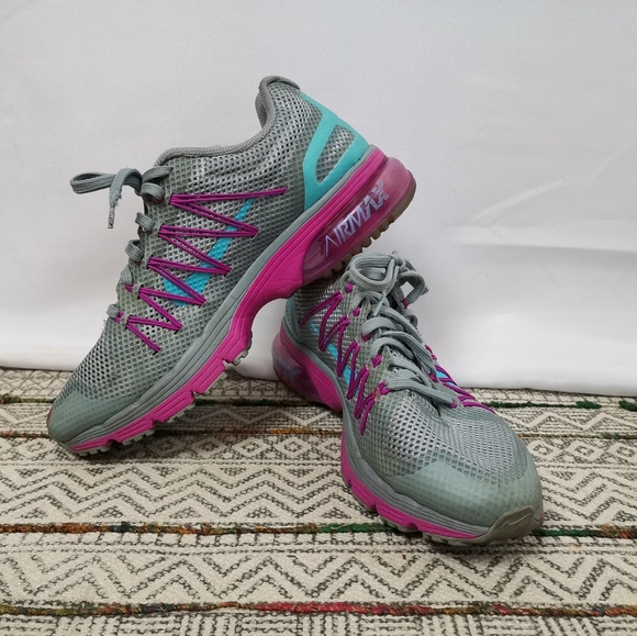 Nike Shoes - Nike AirMax Excellerate 3 Running Sneakers Grey Purple 703073-046